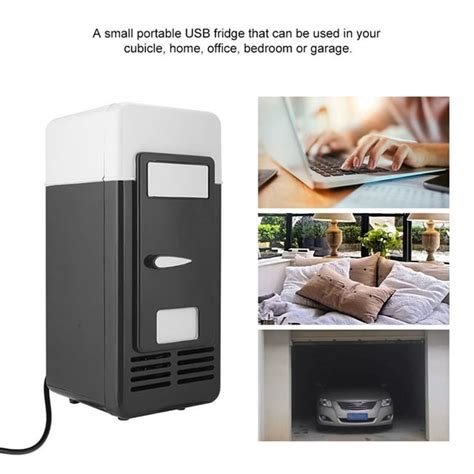 Deals Of The Day Clearance USB Mini Refrigerator Hot And Cold Refrigeration Small Portable