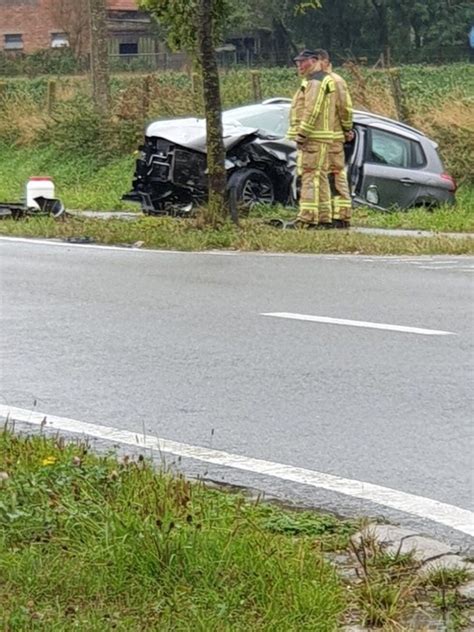 Twee Gewonden Bij Ongeval In Wervik Focus En WTV