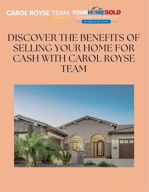 PPT Discover The Benefits Of Selling Your Home For Cash PowerPoint