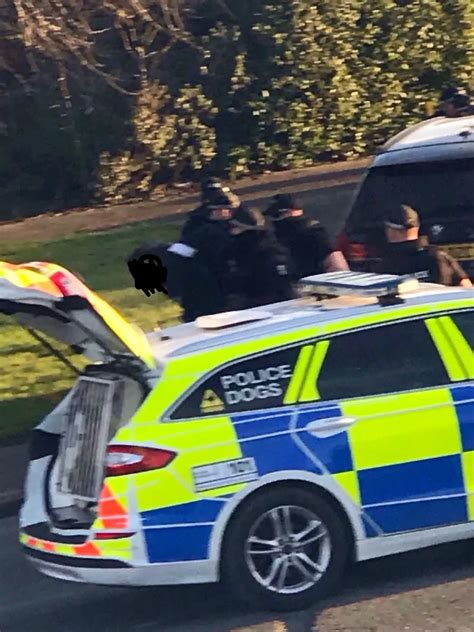 Armed Police Swoop On Trinity Street And Leeds Road In Linked