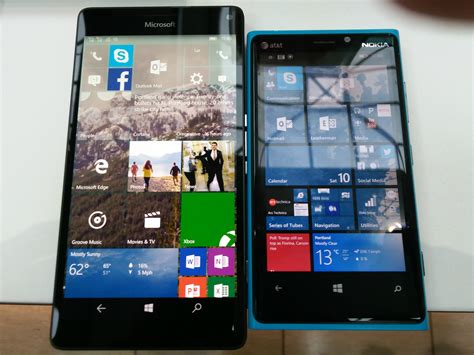 Size Comparison: Lumia 950 XL vs the Lumia 640, 640 XL, 920 and 1520