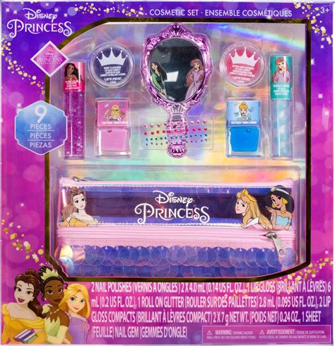 Townley Girl Disney Princess Washable Makeup Set With 9