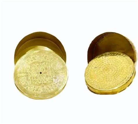 Ml Brass Round Box Set At Rs Set Ahmedabad Id