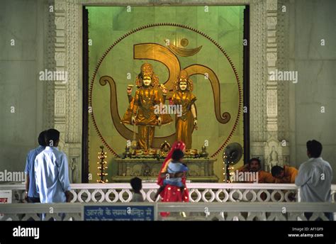 Temple Lakshmi Narayan Jaipur Banque De Photographies Et Dimages