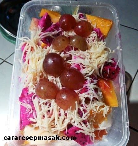 Cara Membuat Salad Buah Yang Yummy Dan Simpel Untuk Dijual RESEP HARIAN