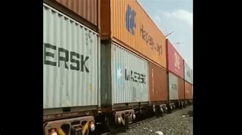 Railways Sets World Record By Running First Double Stack Container