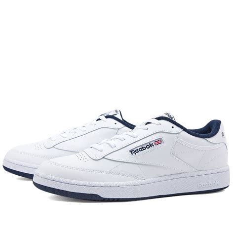 Reebok Club C 85 White & Navy | END. (US)