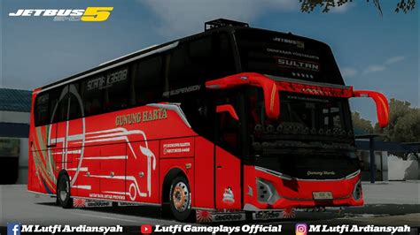 Rilis Livery Gunung Harta Mod Kodename Jetbus Mod Bussid Terbaru