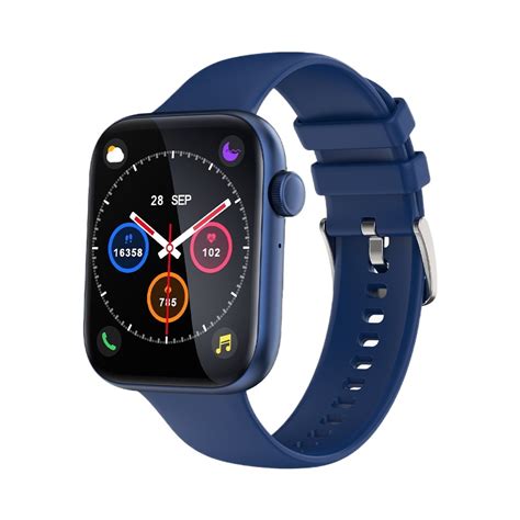 QWatch Bluetooth Calling Smart watch – Blue