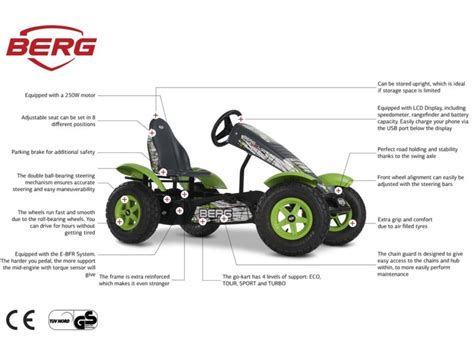 Electric Powered Berg Xxl X Plore E Bfr Go Kart