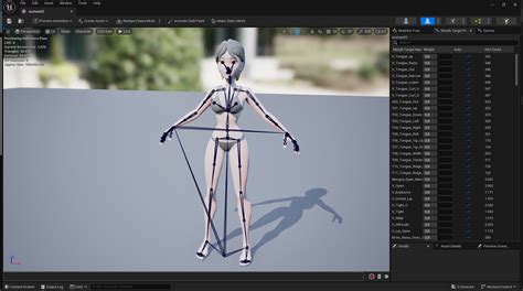 Free Stylized Cartoon Woman Nude Woman With Perfect Topology Free VR AR Low Poly D Model