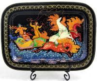 Палехская миниатюра купить шкатулки, ларцы, панно