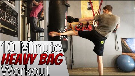 Heavy Bag Workout 10 Minute Drills Youtube