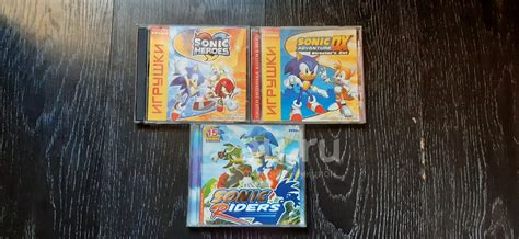 Sonic Heroes, Sonic Riders, Sonic Adventure DX — купить в Красноярске ...