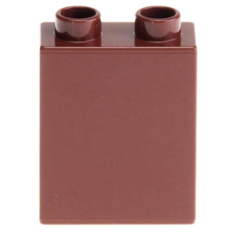 LEGO Duplo Brick 1 X 2 X 2 76371 Reddish Brown DECOTOYS