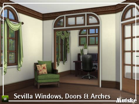 The Sims Resource Sevilla Windows Doors And Arches