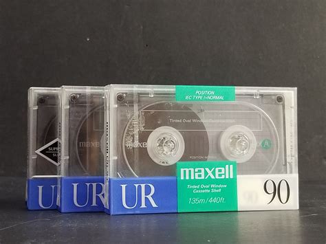 4 Maxell Ur90 Audio Cassette Tapes 90 Minutes And 3 Tdk D 90 Normal Bias 90 New Lagoagrio Gob Ec