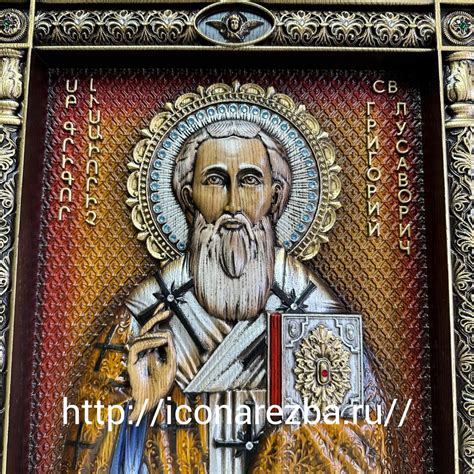 Икона "Святой Григорий Армянский" - Иконописная мастерская Ивана Богомаза