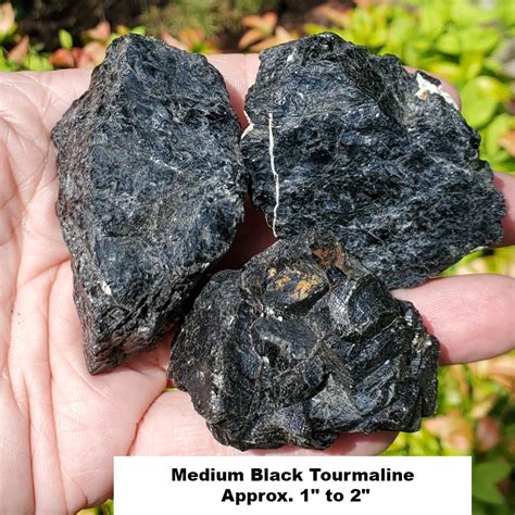 Black Tourmaline Stones | Shop Healing Black Tourmaline Crystals ...
