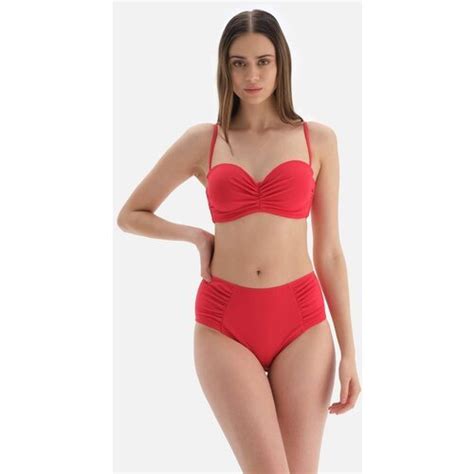 Dagi Bikini Top Red Plain Eponuda