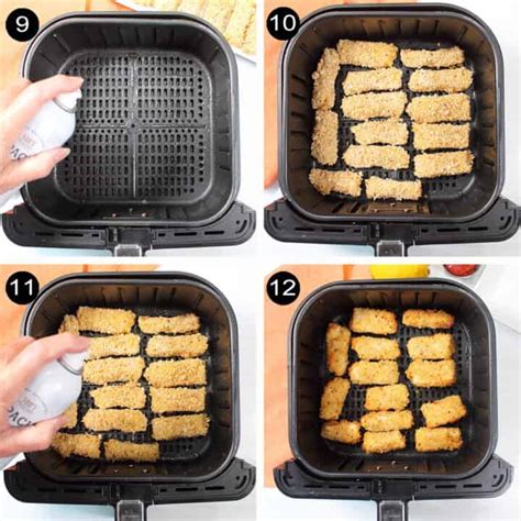 Easy Air Fryer Fish Sticks Recipe Cookin Mamas