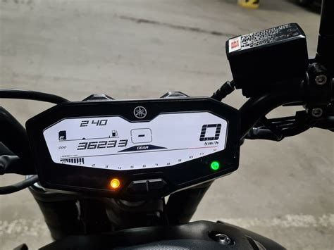 Купить б у Yamaha MT FZ инжектор передач в Екатеринбурге чёрный naked bike года