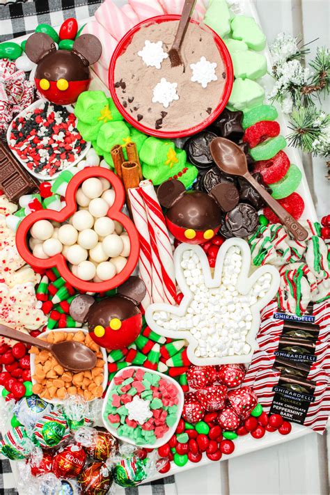 Easy Mickey Mouse Hot Cocoa Board Simplistically Living