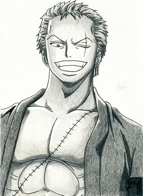 roronoa zoro in 2024 | Naruto sketch drawing, Anime drawing books, Zoro ...