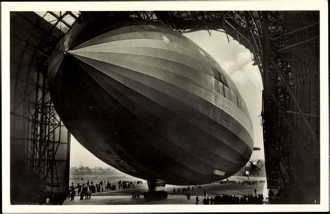 Ansichtskarte Postkarte Luftriese LZ 129 Hindenburg Akpool De