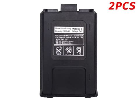 ONLINE SHOP 7.4V 1800mAh BL-5 battery BAOFENG DM-5R UV-5R UV-5RA UV-5B ...