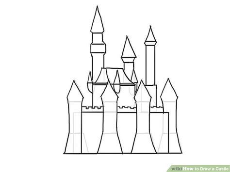 Castle Sketch Easy At Explore Collection Of Castle