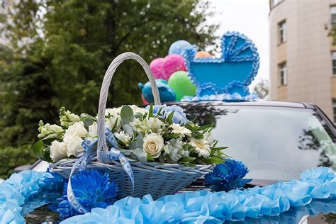 Букет на выписку из роддома - 75 фото