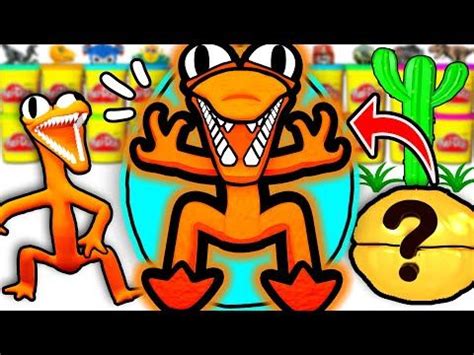 Huevo Sorpresa Gigante De Orange De Rainbow Friends Roblox Con Juguetes