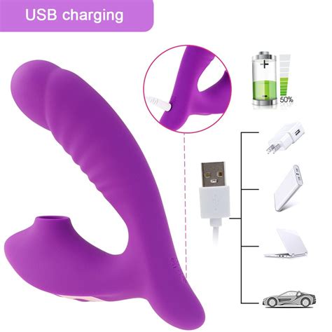 Clitoral Sucking G Spot Dildo Vibrator With 10 Powerful Modes Clit