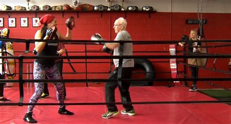 Rock Steady Boxing at Undisputed | Fighting Parkinson's disease with non contact boxing