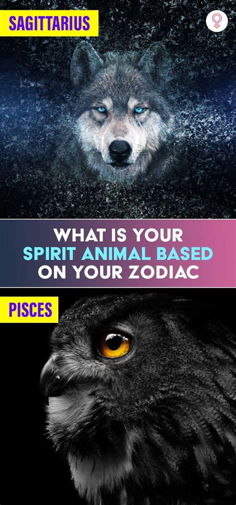 What Is Your Spirit Animal Based On Your Zodiac Sign Your Spirit