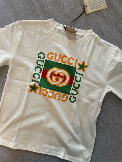 Gucci Logo T Shirt Authentic Babies And Kids Babies And Kids Fashion On