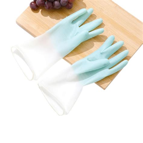 Household Rubber Gloves Thin Non Toxic Waterproof Grandado