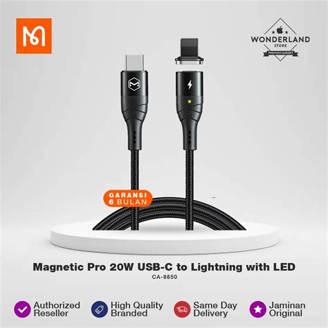 Jual Mcdodo Kabel Data Charging Fast With Magnetic Pro W Usb C To