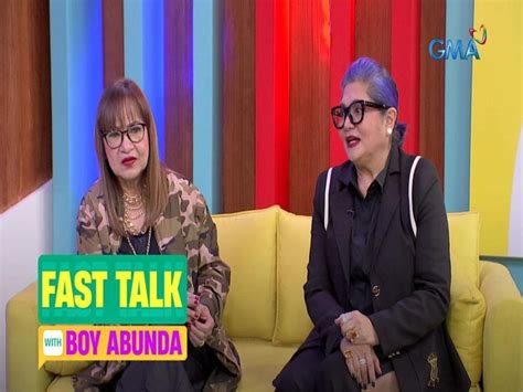 Fast Talk With Boy Abunda Ang Artistang HINDI Marunong Tumanaw Ng