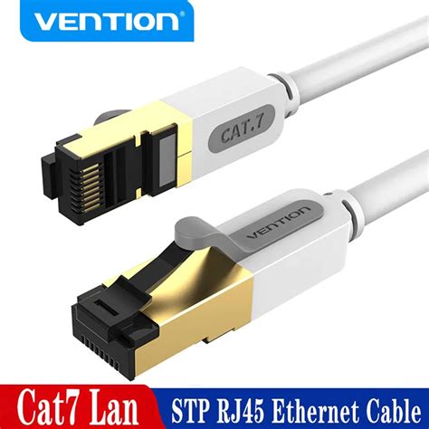 Venção Cabo Ethernet Cat 7 Lan De Rede 1m 2m 3m 5m 10m Rj45 De Alta