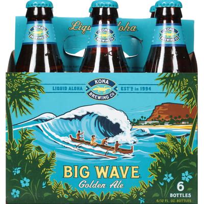 Big Wave Kona Brewing Company Big Wave Golden Ale Bottle Pack