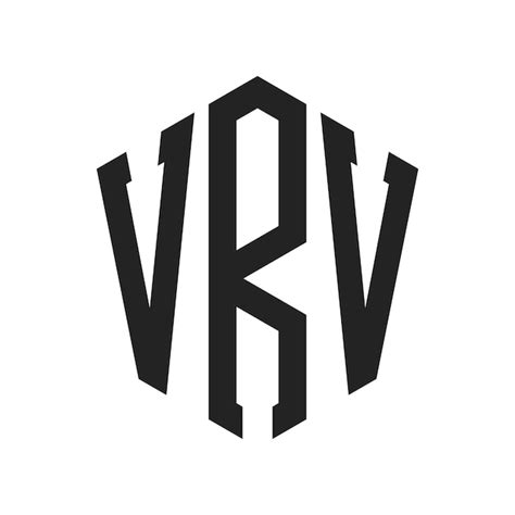 Premium Vector Vrv Logo Design Initial Letter Vrv Monogram Logo Using