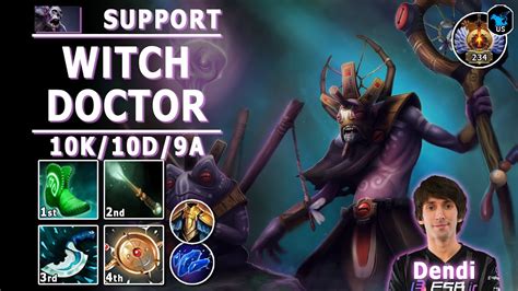 Witch Doctor Hard Support D Dendi Pos Wd Play Dota