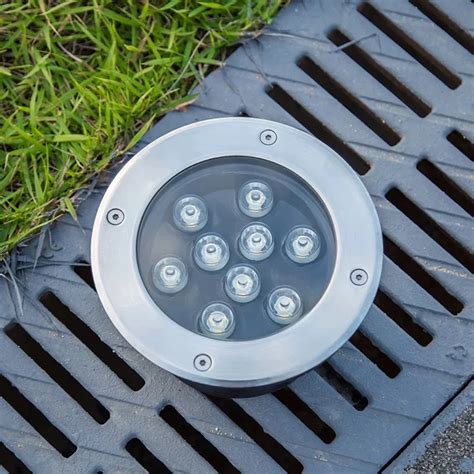 Led Ground Garden Floor Underground Buried Lamp Spot Landscape Light Ac 85 265v Ip65 Deck Lamp