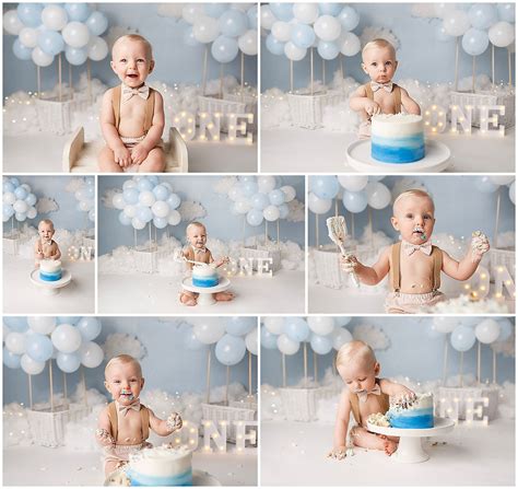 Hot Air Balloon Cake Smash Photography