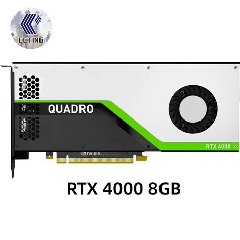 NVIDIA Quadro RTX 4000 Placa Gr Fica Profissional RTX4000 PCI Express 3