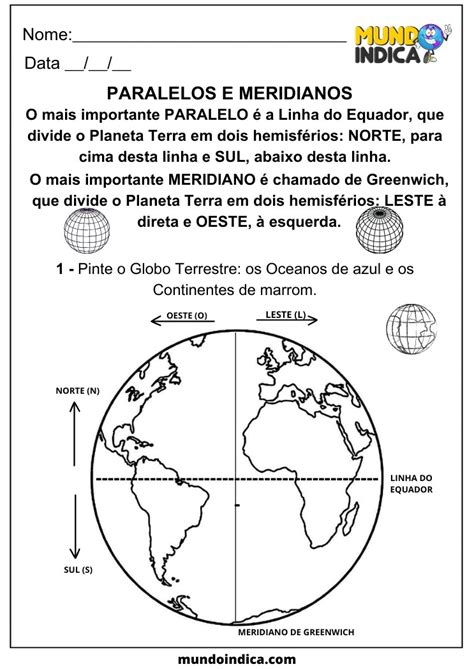 20 Atividades De Geografia Para O 3 Ano Do Ensino Fundamental