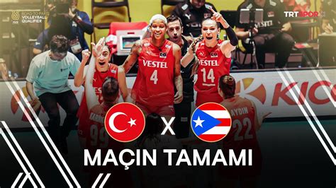 Maçın Tamamı Türkiye Porto Riko Olimpiyat Elemeleri YouTube