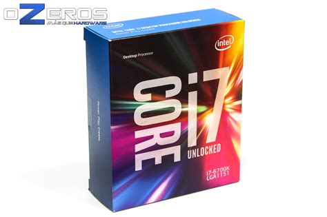 Review Procesador Intel Core I7 6700k Skylake Ozeros